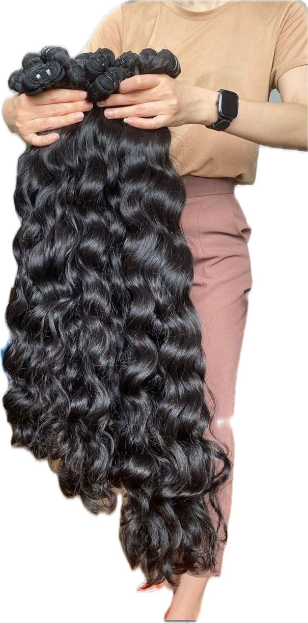 BUNDLES WAVY RAW HAIR - Lot de 3
