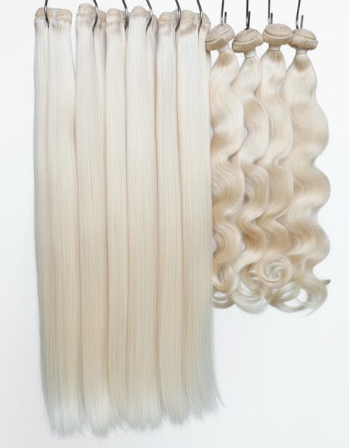 BUNDLES LISSE VIRGIN HAIR 613 - Lot de 3